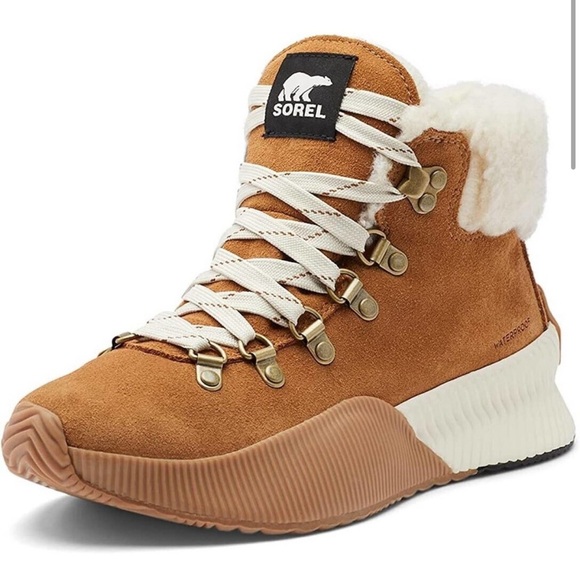 Sorel Shoes - Sorel Out N About III Conquest Boots Camel Brown + Black SZ 9